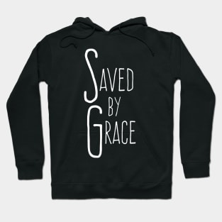 Saved by Grace Christian Scripture Hoodie